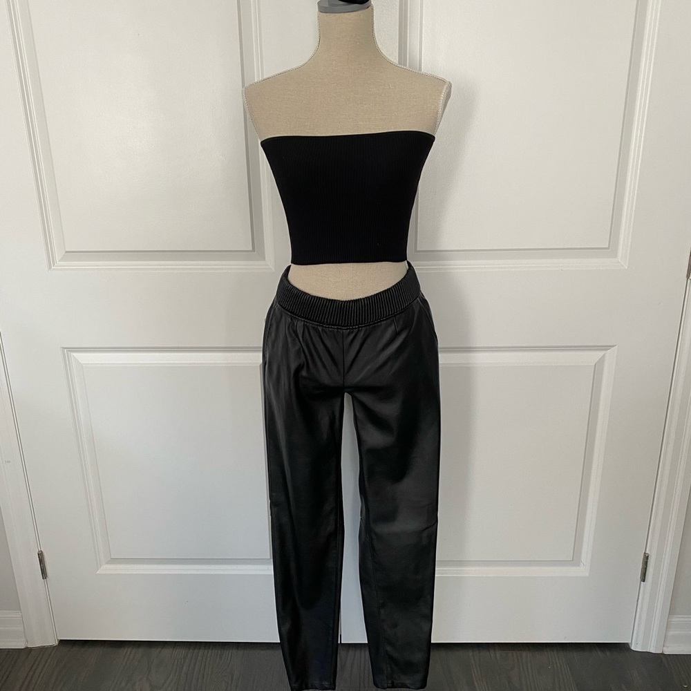 Blank NYC Leather pants